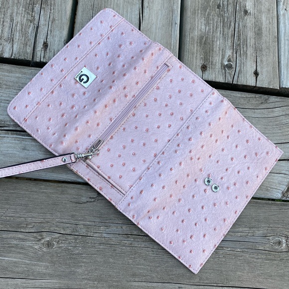GUESS Pink Ostrid Wallet/wristlet - Picture 9 of 9